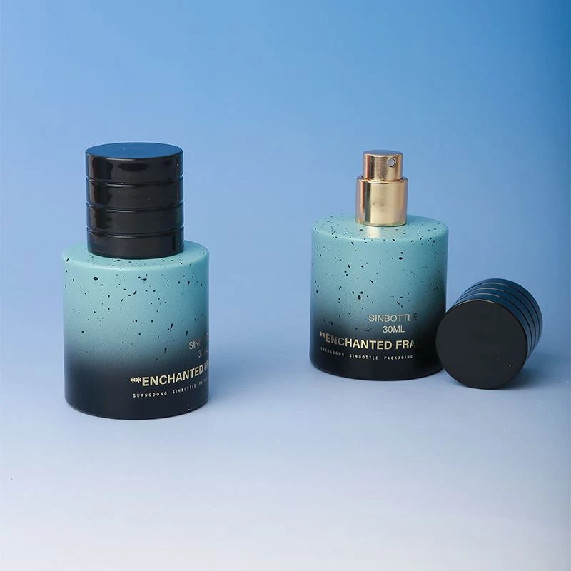 30ml Glass Perfume Bottle With Magnetic Cap Refillable & Customizable